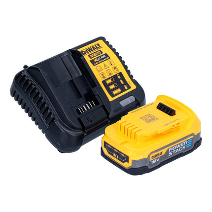 DeWalt DCD 996 E1 Perceuse-visseuse à percussion sans fil 18 V 95 Nm Brushless + 1x batterie 1,7 Ah + chargeur
