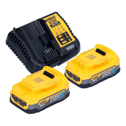 DeWalt DCD 996 E2 Perceuse-visseuse à percussion sans fil 18 V 95 Nm Brushless + 2x batterie 1,7 Ah + chargeur