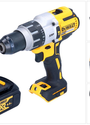 Taladro percutor inalámbrico DeWalt DCD 996 N 18 V 95 Nm sin escobillas + 1x batería 4,0 Ah - sin cargador