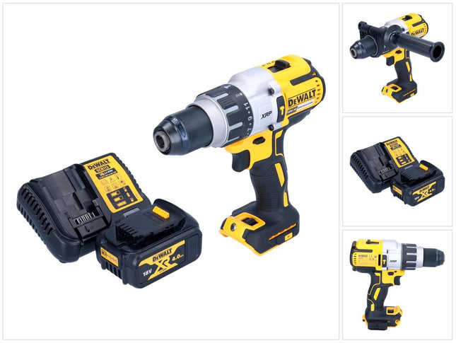 DeWalt DCD 996 M1 Perceuse-visseuse à percussion sans fil 18 V 95 Nm Brushless + 1x batterie 4,0 Ah + chargeur