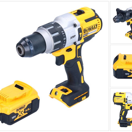 DeWalt DCD 996 N Perceuse-visseuse à percussion sans fil 18 V 95 Nm Brushless + 1x batterie 5,0 Ah - sans chargeur