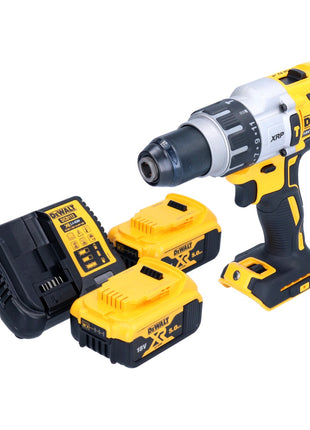 Taladro percutor inalámbrico DeWalt DCD 996 P2 18 V 95 Nm sin escobillas + 2 baterías 5,0 Ah + cargador