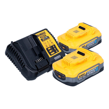 DeWalt DCD 996 H2 Perceuse-visseuse à percussion sans fil 18 V 95 Nm Brushless + 2x Powerstack batterie 5,0 Ah + chargeur