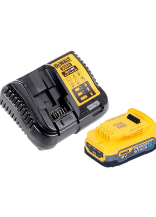 DeWalt DCF 887 E1 Clé à choc sans fil 18 V 205 Nm 1/4'' Brushless + 1x batterie 1,7 Ah + chargeur