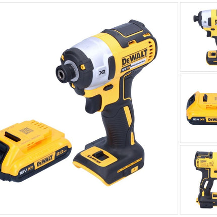 DeWalt DCF 887 N Clé à choc sans fil 18 V 205 Nm 1/4'' Brushless + 1x batterie 2,0 Ah - sans chargeur
