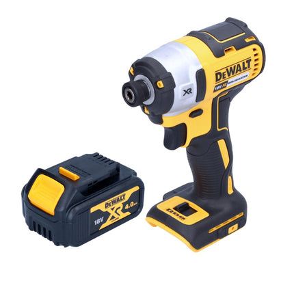 DeWalt DCF 887 N Clé à choc sans fil 18 V 205 Nm 1/4'' Brushless + 1x batterie 4,0 Ah - sans chargeur