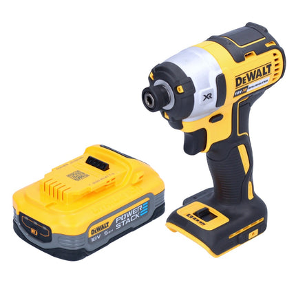 DeWalt DCF 887 N Clé à choc sans fil 18 V 205 Nm 1/4" Brushless + 1x batterie Powerstack 5,0 Ah - sans chargeur