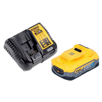 DeWalt DCF 887 H1 Clé à choc sans fil 18 V 205 Nm 1/4" Brushless + 1x batterie Powerstack 5,0 Ah + chargeur
