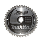 Makita CCF16540E SPECIALIZED lame de scie 165 x 20 mm 40 dents pour bois ( B-32954 )