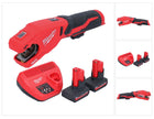 Milwaukee M12 PCSS-502 Coupe-tubes inox sans fil 12 V 12 - 28 mm + 2x batterie 5,0 Ah + chargeur