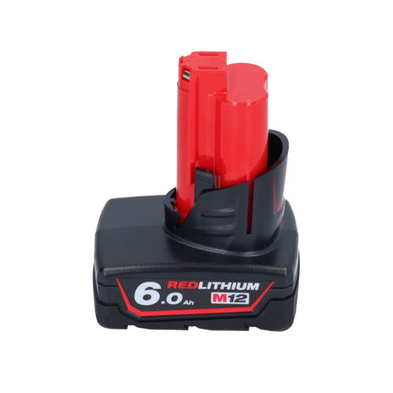 Milwaukee M12 PCSS-601 Coupe-tubes inox sans fil 12 V 12 - 28 mm + 1x batterie 6,0 Ah - sans chargeur