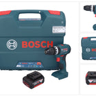 Bosch GSB 18V-45 Professional Perceuse-visseuse à percussion sans fil 18 V 45 Nm Brushless + 1x batterie 5,0 Ah + L-Case - sans chargeur