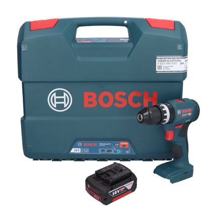Bosch GSB 18V-45 Professional Perceuse-visseuse à percussion sans fil 18 V 45 Nm Brushless + 1x batterie 5,0 Ah + L-Case - sans chargeur