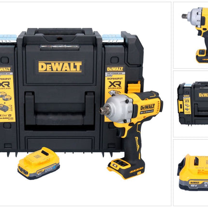 DeWalt DCF 892 NT Clé à choc 18 V 813 Nm 1/2'' Brushless + 1x batterie 1,7 Ah + TSTAK - sans chargeur