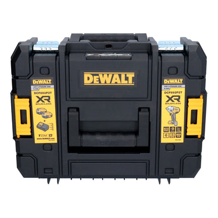 DeWalt DCF 892 E2T Clé à choc 18 V 813 Nm 1/2'' Brushless + 2x batterie 1,7 Ah + chargeur + TSTAK
