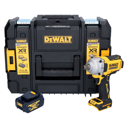 Visseuse à chocs sans fil DeWalt DCF 892 NT 18 V 813 Nm 1/2" Brushless + 1 batterie 4,0 Ah + TSTAK - sans chargeur