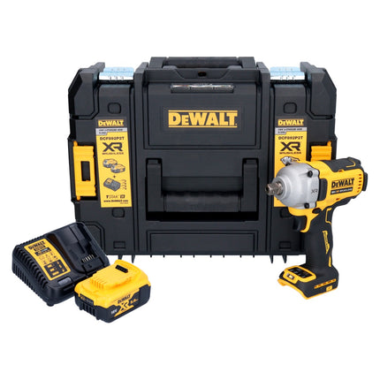 DeWalt DCF 892 P1T Clé à choc 18 V 813 Nm 1/2'' Brushless + 1x batterie 5,0 Ah + chargeur + TSTAK
