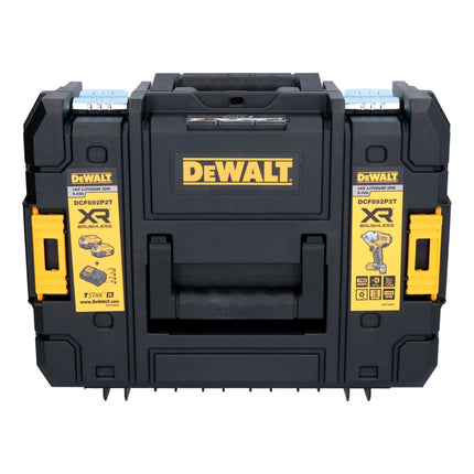 DeWalt DCF 892 H2T Clé à choc 18 V 813 Nm 1/2'' Brushless + 2x Powerstack batterie 5,0 Ah + chargeur + TSTAK