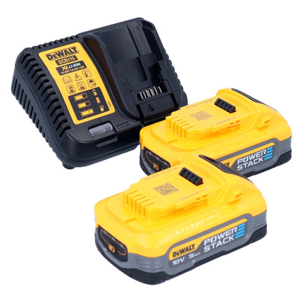 DeWalt DCF 892 H2T Clé à choc 18 V 813 Nm 1/2'' Brushless + 2x Powerstack batterie 5,0 Ah + chargeur + TSTAK