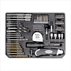 Makita Einlage für Schubladenkoffer + 59 teiliges Set, Bohrer + Bits, Maßband, Cuttermesser und Bitschrauber - Toolbrothers