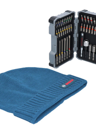 Juego de puntas de destornillador Bosch de 43 piezas extra duras de 1/4" + gorro/gorro Bosch gratis (0615997658)