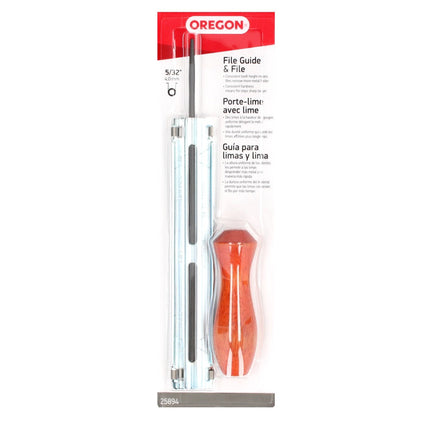 Porte-lime OREGON Q16265C avec lime ronde 5/32" 4,0 mm ( 25894 )