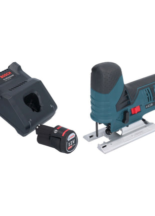 Bosch GST 12V-70 Profesjonalna wyrzynarka akumulatorowa 12 V 70 mm + 1x akumulator 2,0 Ah + ładowarka