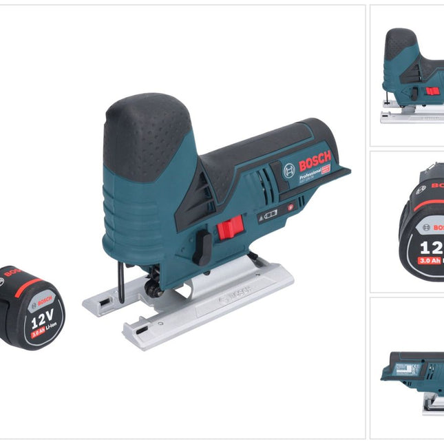 Bosch GST 12V-70 Professional Scie sauteuse sans fil 12 V 70 mm + 1x batterie 3,0 Ah - sans chargeur