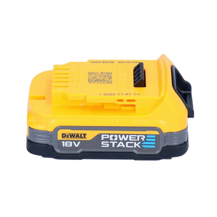 DeWalt DCB 1104 E1 Kit de démarrage sans fil 12 V / 18 V 1x batterie Powerstack 1,7 Ah + chargeur DCB 1104