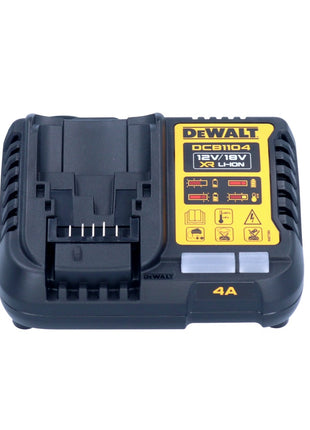 Zestaw startowy akumulatorów DeWalt DCB 1104 E2 12 V / 18 V 2x akumulator Powerstack 1,7 Ah + ładowarka DCB 1104