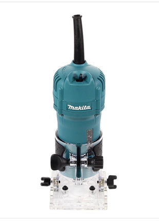 Makita 3710 - 530 W Kantenfräse mit transparenten Führungsschuh und 6 mm Ø - Toolbrothers