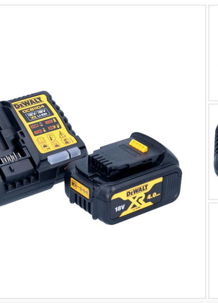 DeWalt DCB 1104 M1 kit de démarrage 12 V / 18 V 1x batterie 4,0 Ah + chargeur DCB 1104