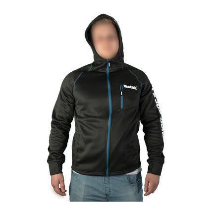 Veste Makita Polar Tec Hoodie L avec capuche Travail et loisirs ( 98P214-L ) 100 % polyester