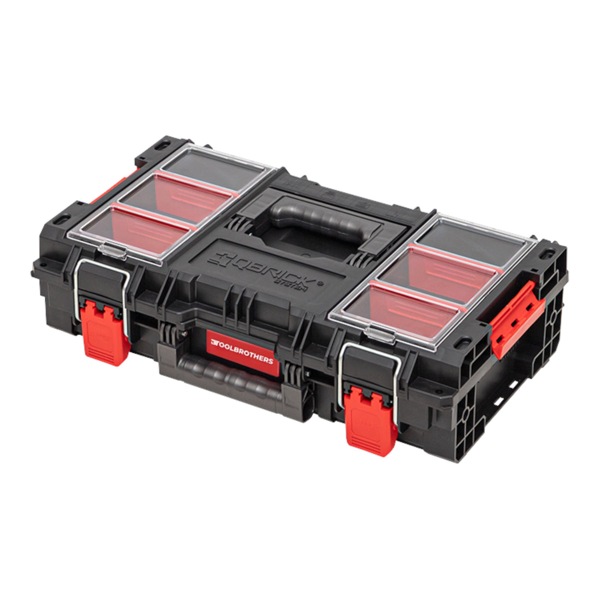 Toolbrothers RHINO XL Mallette à outils ECO Comfort+ hauteur M 13,5 l IP66 avec séparateurs amovibles + boîtes