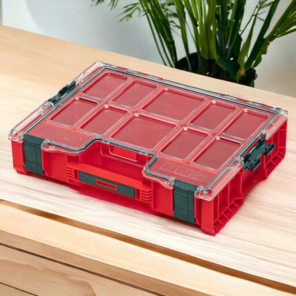 Toolbrothers RHINO L Organizer ULTRA hauteur XL boîtes 9 l IP54 avec boîtes amovibles