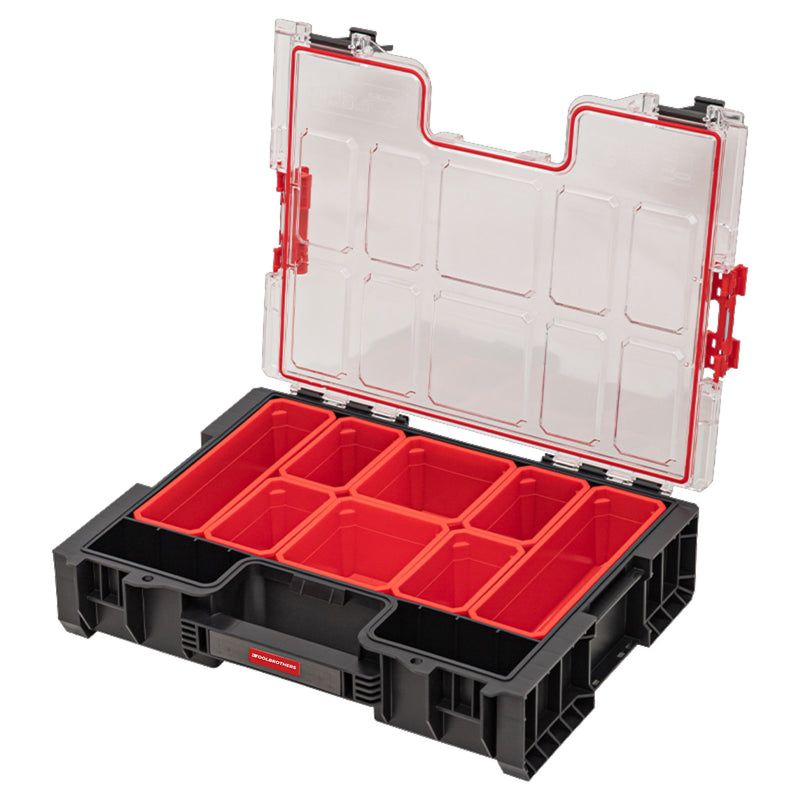 Toolbrothers RHINO L Organizer ECO hauteur XL boîtes 9 l IP54 avec boîtes amovibles