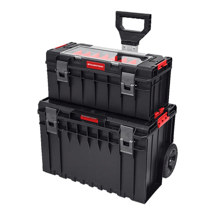Toolbrothers RHINO Slim mallette à outils ECO Handling+ Long Edition 22 l IP54 + bac à outils