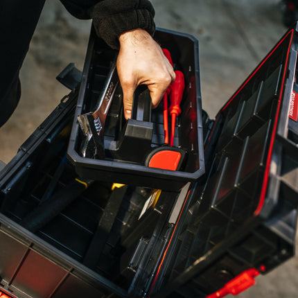 Toolbrothers RHINO L Mallette à outils ECO Organize+ 19 l IP54 + bac à outils