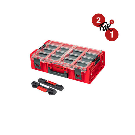 Toolbrothers RHINO XXL Organizer ULTRA Höhe XXL + XXL Connect-Adapter 19,5 l IP66 - 2 für 1 Angebot