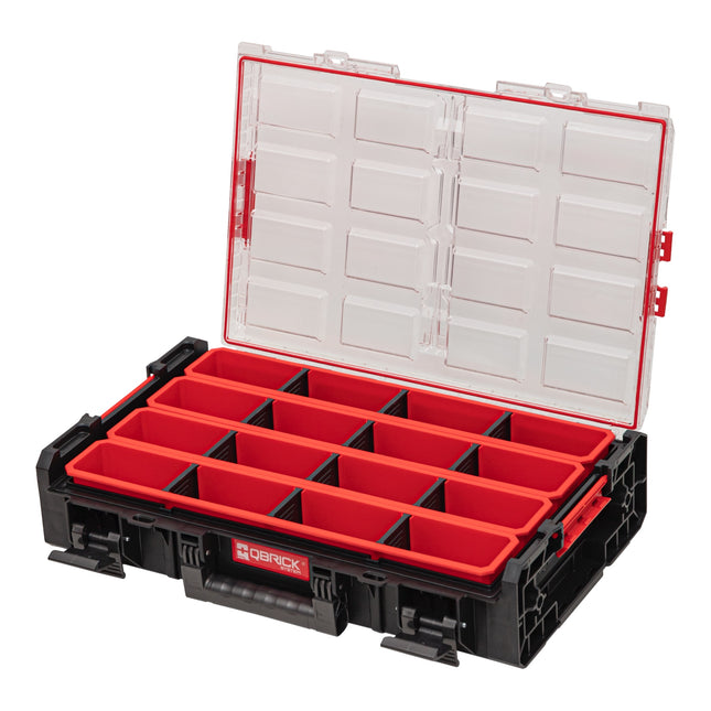 Toolbrothers RHINO XXL Organizer ECO hauteur XL boîtes+ 13,5 l IP66 avec boîtes amovibles + séparateurs