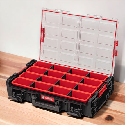 Toolbrothers RHINO XXL Organizer ECO hauteur XL boîtes+ 13,5 l IP66 avec boîtes amovibles + séparateurs