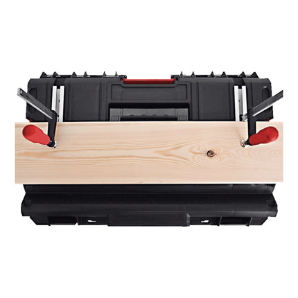 Toolbrothers RHINO XXL mallette à outils ECO Work+ hauteur M 15,4 l IP66 avec séparateurs amovibles + boîtes