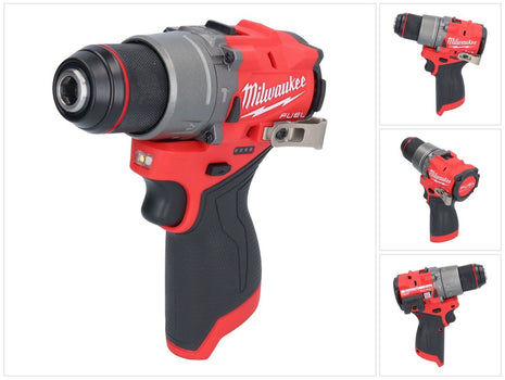 Milwaukee M12 FPD2-0 Perceuse-visseuse à percussion sans fil 12 V 45 Nm Brushless Solo ( 4933479867 ) - sans batterie, sans chargeur