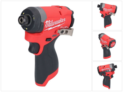 Milwaukee M12 FID2-0 Clé à choc sans fil 12 V 170 Nm 1/4'' Brushless Solo ( 4933479876 ) - sans batterie, sans chargeur