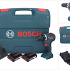 Bosch GSR 18V-55 Professional Perceuse-visseuse sans fil 18 V 55 Nm Brushless + 2x batterie 2,0 Ah + chargeur + L-Case