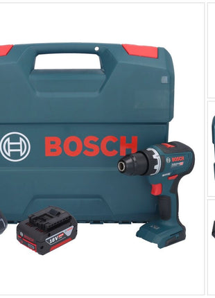 Bosch GSR 18V-55 Professional Akku Bohrschrauber 18 V 55 Nm Brushless + 1x Akku 4,0 Ah + Ladegerät + L-Case