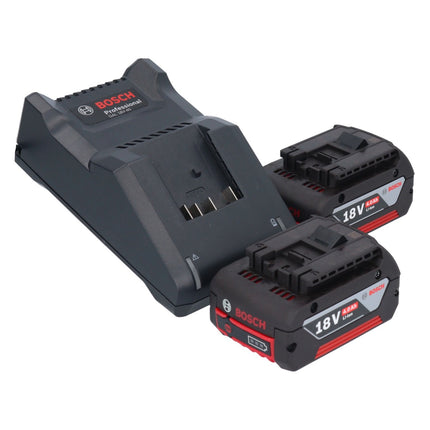 Bosch GSR 18V-55 Professional Perceuse-visseuse sans fil 18 V 55 Nm Brushless + 2x batterie 4,0 Ah + chargeur + L-Case