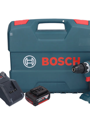 Bosch GSR 18V-55 Profesjonalna akumulatorowa wiertarko-wkrętarka 18 V 55 Nm bezszczotkowa + 1x akumulator 5,0 Ah + ładowarka + walizka L