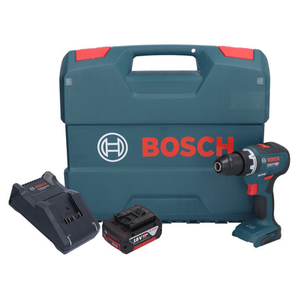 Bosch GSR 18V-55 Professional Perceuse-visseuse sans fil 18 V 55 Nm Brushless + 1x batterie 5,0 Ah + chargeur + L-Case