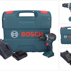 Bosch GSR 18V-55 Professional Perceuse-visseuse sans fil 18 V 55 Nm Brushless + 1x batterie ProCORE 4,0 Ah + chargeur + L-Case